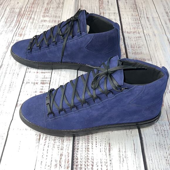 #BALENCIAGA Arena High "Blue black" - Picture 3 of 7